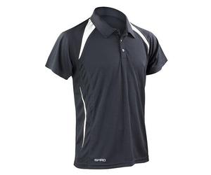 SPIRO - Men´s Team Spirit Polo Black - Gr. - XL