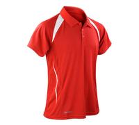 SPIRO - Men´s Team Spirit Polo Red - Gr. - 3XL