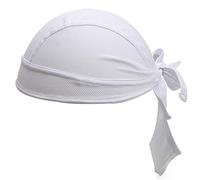 SpirWoRchlan Functional Bandana Hat Bandana Cap Kopftuch Sommermütze Fahrrad Kopfbedeckung (Weiß)