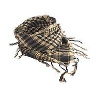 SpirWoRchlan Halstuch Kopftuch Shemagh, Palituch Taktischer Schal Arabischer Wüsten Schals Unisex dreieckstuch, Halstuch Shemagh 100x100cm Khaki