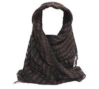SpirWoRchlan Halstuch Kopftuch Shemagh, Palituch Taktischer Schal Arabischer Wüsten Schals Unisex dreieckstuch, Halstuch Shemagh 100x100cm Braun