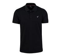 Spitzbub Herren Poloshirt Polohemd mit Stick "minimalStreet" in Schwarz (Schwarz, XL)