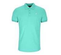 Spitzbub Herren Poloshirt T-Shirt Shirt Türkis (484, DE/NL/SE/PL, Alphanumerisch, M, Regular, Regular)