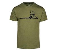 Spitzbub Herren T-Shirt Kurzarm Shirt Grün Erich, XXL