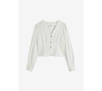 Spitzen-Shirtjacke mit Schmuckknöpfen 44/46 (L)