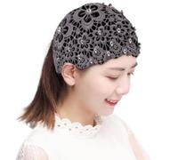 Spitzenband - weiches und dehnbares Haarband, modisches Spitzenband für Mädchen | Retro-Haar-Accessoire, bequemes Stirnband, elegantes Blumenmuster, modernes Stirnband für alle Outfits