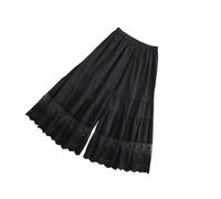Spitzenbesatz Culotte Slip Snip It Pettipants Bottom Split Rock Pumphose Dessous Baumwollshorts Pettipant Halbshorts für Frauen Pumphose mit weitem Bein