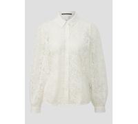 Spitzenbluse mit Knopfleiste 42 creme 2168709.0200.42