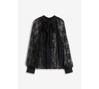 Spitzenbluse mit leichter Transparenz 50
