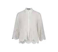 Spitzenbluse BETTY BARCLAY "Damen mit Schmuckkanten", Damen, Gr. 38, rohweiß, Obermaterial: 100% Baumwolle, figurumspielend normal, Blusen Spitzenbluse (37843947-38) rohweiß