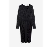 Spitzenkleid mit Drapierung 36/38 (S)