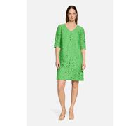 Spitzenkleid mit V-Ausschnitt Kelly Green 48
