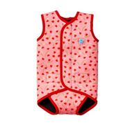 Splash About Unisex Baby Wrap One Piece Swimsuit, Strawberry Field, 6-18 Monate