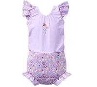 Splash About Happy Nappy Badeanzug mit Rüschen, Lilac Spring, 2-3 Jahre