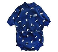 Splash About Happy Nappy-Schwimmanzug, White Birds, 6-14 Monate