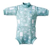 Splash About Kleine Mädchen Happy Wetsuit One Piece Swimsuit, Sunny Bear, 0 Monate EU