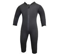 Splash About Unisex Baby Thermaswim One Piece Swimsuit, Schwarz, 12-24 Monate EU
