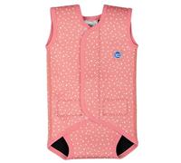 Splash About Unisex Baby Wrap Badeanzug, Rosa gepunktet, 6-18 Months