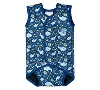 Splash About Unisex Baby Wrap Einteiliger Badeanzug, Shark Reef, 6-18 Months