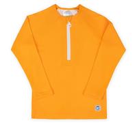 Splash About Unisex Kinder Langarm Rash-Guard-Shirt Premium Top, Orange, Größe 2-3 Jahre, UPF 50+