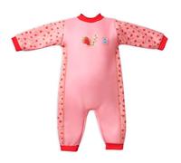 Splash About Unisex Baby Warm One Piece Swimsuit, Strawberry Field, 0-3 Monate