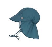 Lässig - UV Kappe mit Nackenschutz für Babys - Marineblau