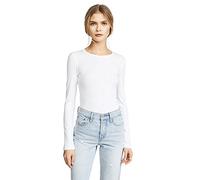 Splendid Damen 1X1 LS Langarmshirt, Weiß, 36 (Herstellergröße:Small)