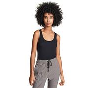 Splendid Damen 2x1 Rib Ärmelloses Tanktop, schwarz, Klein