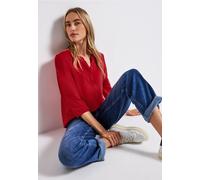 Split Neck Jersey-Shirt