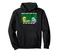 Spongebob I Got You This Box Present Funny Meme Cartoon Pullover Hoodie