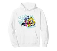 Spongebob Schwammkopf Chill Out Relax Pose Good Classic Day Pullover Hoodie, Unisex für Erwachsene, Weiß, S