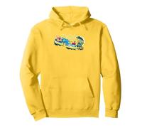 Spongebob Schwammkopf Pro Boarder Wave Rider Fun 90s Classic Pullover Hoodie, Unisex für Erwachsene, Gelb, S