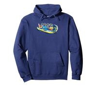 Spongebob Schwammkopf Pro Boarder Wave Rider Fun 90s Classic Pullover Hoodie, Unisex für Erwachsene, Marineblau, S