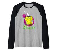 Spongebob Schwammkopf Ready for Work Comedy Show 90s Classic Raglan