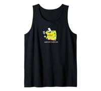 SpongeBob SquarePants Awake But At What Cost Meme Cartoon Tank Top