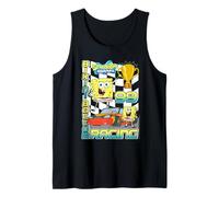 SpongeBob SquarePants Bikini Bottom Racing '99 Checkerboard Tank Top