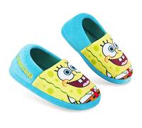SPONGEBOB SQUAREPANTS Hausschuhe Kinder Junge und Madchen (Schwarz/Gelb, numeric_29)