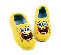 SPONGEBOB SQUAREPANTS Kinder Pantoffeln Charakter gelbes Haus Schieberegler