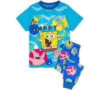 SPONGEBOB SQUAREPANTS Kinder Pyjamas Jungen Squidward Patrick T-Shirt Hosen PJs