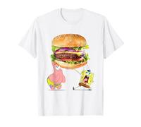 SpongeBob SquarePants & Patrick Star Giant Photo Real Burger T-Shirt
