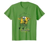 Spongebob Squarepants Shocking! T-Shirt, Kinder, Hellgrün, 128
