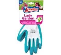 Spontex Lady Garden Handschuh 12130146 , 1 Paar, Größe 6-6,5 (farbig sortiert)