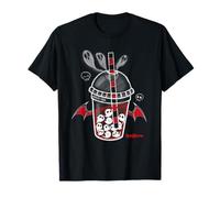 Spookscene Ghos-Tea Spooky Boba Emo Goth Alt Rot T-Shirt