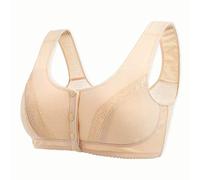 Sport BH Damen Push Up, Damen Bustier BH, Büstenhalter Vorderverschluss Nahtlose Soft Bra Raffung Ohne Bügel Anti Sag BH Atmungsaktiv Leichter Tshirt BH Stilvolle Sexy Schlaf BH Klassische