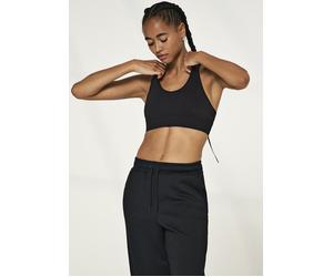 Sport-BH ONLY PLAY "ONPDAISY SEAM SPORTS BRA - NOOS", Damen, Gr. S (36), N-Gr, blau (night sky), Jersey, Obermaterial: 92% Polyamid, 8% Elasthan, unifarben, slim fit, BHs Sport-BH, nahtlose Verarbeitu
