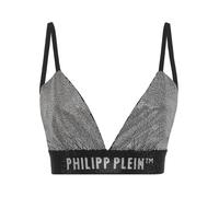 Sport-BH PHILIPP PLEIN "Mit Schmucksteinen", Damen, Gr. S, N-Gr, 01, weiß, Obermaterial: 100% Glasfaser, 95% Baumwolle, 5% Elasthan, BHs Sport-BH (13297866-S) 01, weiß