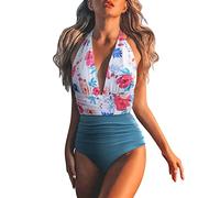 Sport BH sexy Kleider Unterhose Damen Badeanzug Shape Level 3 sexy Bikini Badeanzug Damen rot Tankini große Oberweite Bikini 170 sportbikinioberteile für uv Shirt 801 Tankini extra lang po