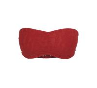 Sport-BH URBAN CLASSICS "Urban Classics Damen Ladies Laces Bandeau", Damen, Gr. M, Cup 0, rot, 91% Polyamid, 9% Elasthan, BHs Sport-BH (92022237-M) rot