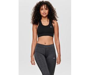Sport-Bustier ONLY PLAY "ONPDAISY", Damen, Gr. L, N-Gr, schwarz, Jersey, Obermaterial: 92% Polyamid, 8% Elasthan, unifarben, BHs (76704034-L) schwarz