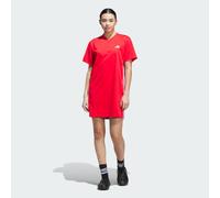 Shirtkleid ADIDAS SPORTSWEAR "W SC SHIFT DRES", Damen, Gr. S, N-Gr, rot (pure ruby), Obermaterial: 100% Polyester, sportlich, Kleider (92408544-S) pure ruby